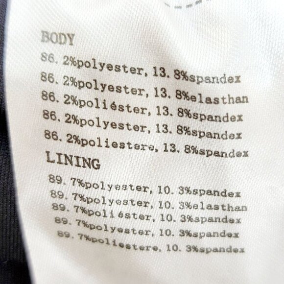 Baleaf Womens UPF 50 Black One-Piece Swimsuit Adjustable Straps Cross Back 2XL - Picture 10 of 11